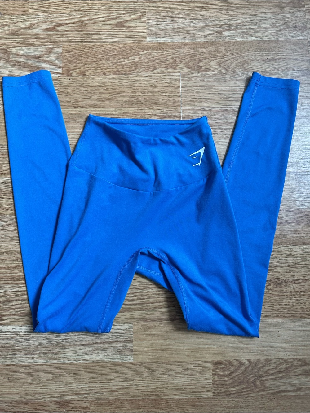 Gymshark women’s Bright Blue High-Waist Performance Leggings
